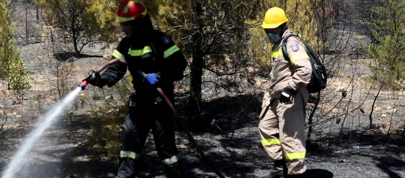 Υπό έλεγχο η πυρκαγιά στην Κάρυστο - Είχε εκκενωθεί προληπτικά ο οικισμός στο Δηλησό Ευβοίας (βίντεο) (upd)